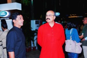 Thakur Raghuvendra Singh of Jhalamand (right), travelled from Jodhpur for the event