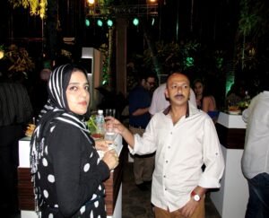 Mr and Mrs Shoaib Kader, owners of the Indian Adventures chain of wildlife resorts