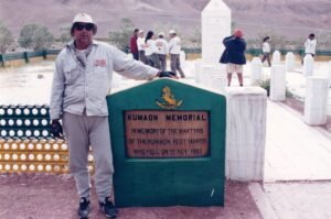 Being at this war memorial was a very emotional experience