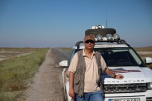 Many of the highways, especially in countries like Kazaksthan, were completely free of traffic