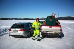 Mobile refuelling truck arrives