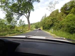 Bob believes the best way to see the world is through the windscreen of an automobile