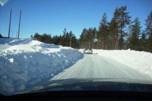 That is the view from Bob’s windscreen