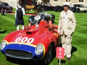 Bob was overjoyed being amongst some of the finest vintage cars